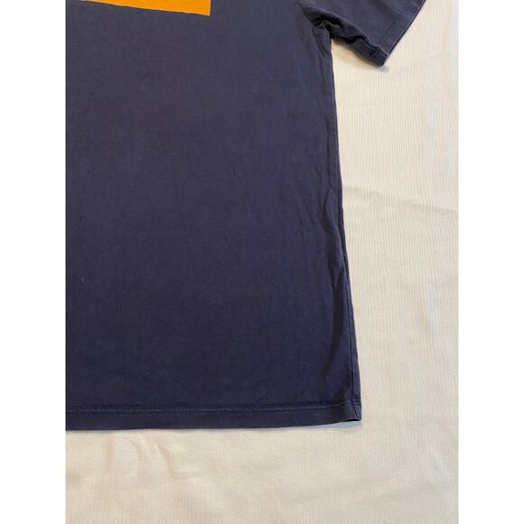 Saturdays New York City Graphic T-shirt Logo Navy Blue Mens Medium - Picture 5 of 15